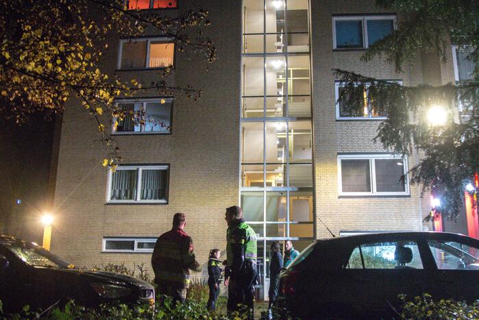 Brand in wooncomplex