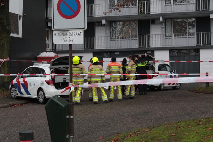 Hulpdiensten massaal ingezet voor flat