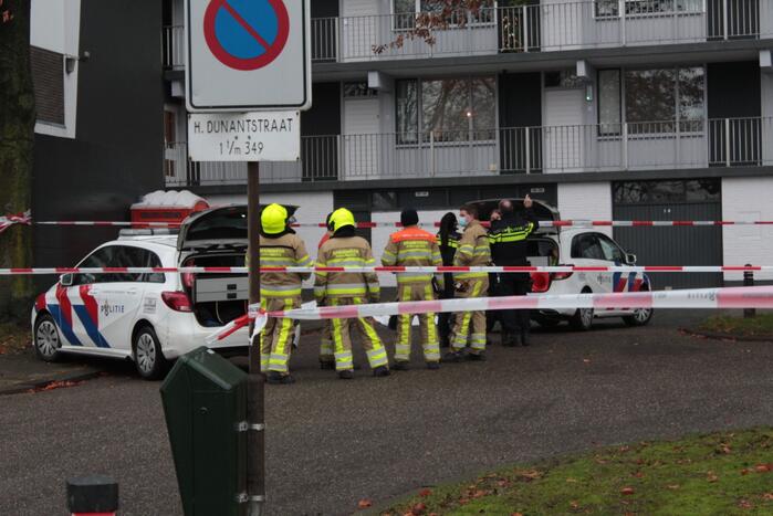 Hulpdiensten massaal ingezet voor flat