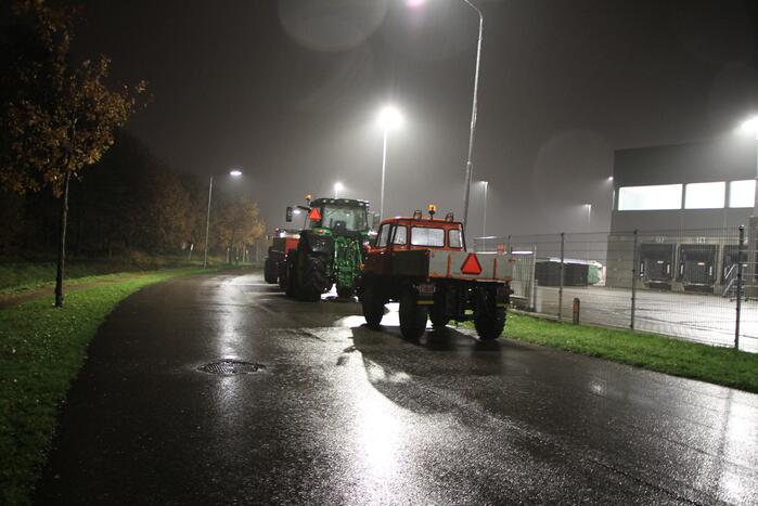 Boerenprotest Lidl Distributiecentrum
