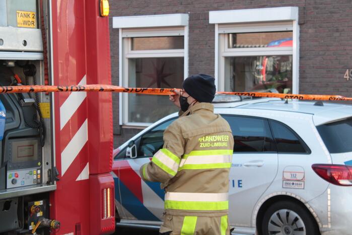 Meerdere woningen ontruimd na gaslucht in leegstaande woning