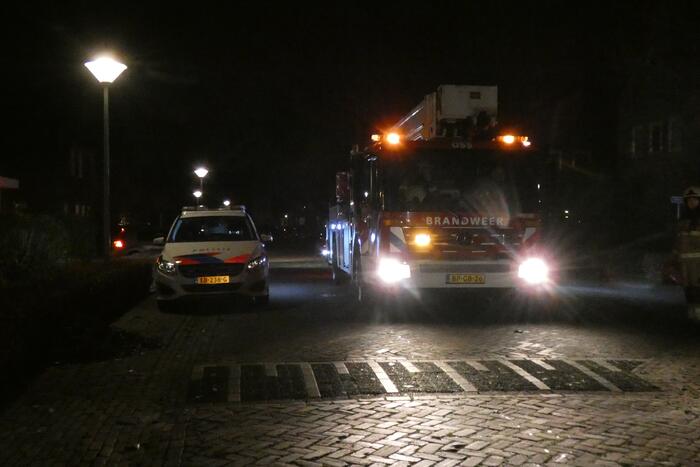 Schoorsteen geveegd na brand