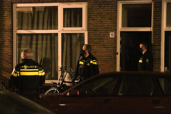 Verdachte aangehouden voor mogelijk vuurwapenbezit