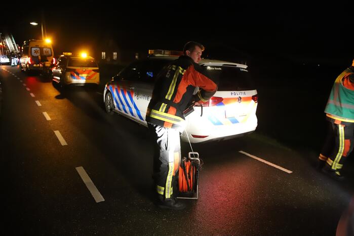 Auto te water geraakt