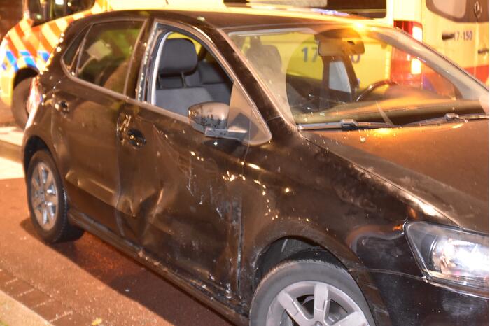 Maaltijdbezorger gewond bij aanrijding met auto