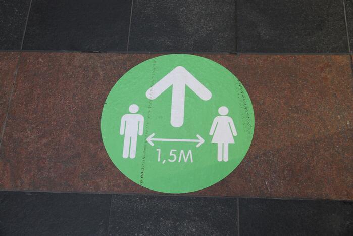 Enorme drukte in binnenstad na aankondiging sluiting winkels