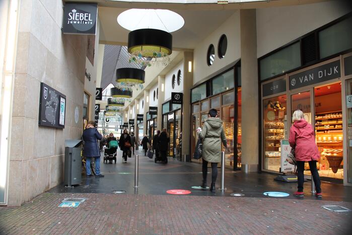 Enorme drukte in binnenstad na aankondiging sluiting winkels