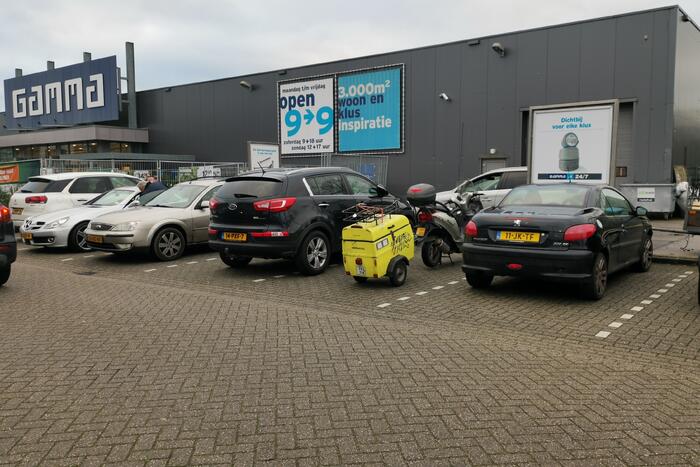 Grote drukte in winkelstraten