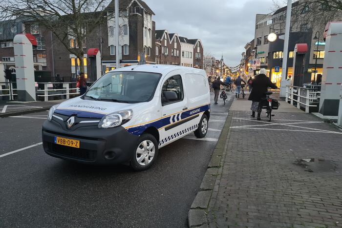 Winkelgebied afgesloten door corona drukte