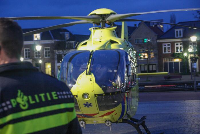 Veel bekijks bij inzet van traumahelikopter