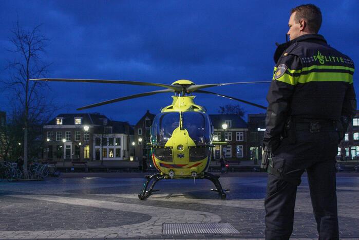 Veel bekijks bij inzet van traumahelikopter