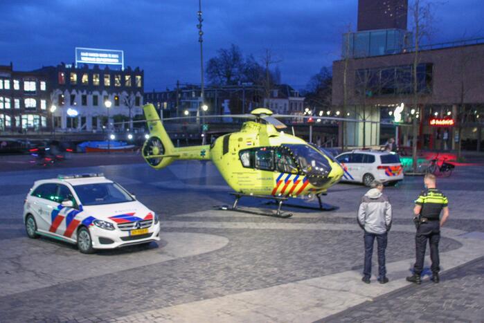 Veel bekijks bij inzet van traumahelikopter