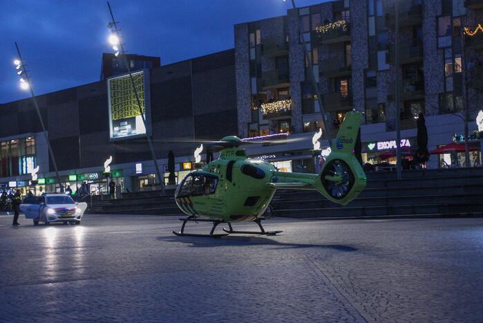 Veel bekijks bij inzet van traumahelikopter
