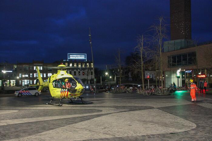 Veel bekijks bij inzet van traumahelikopter