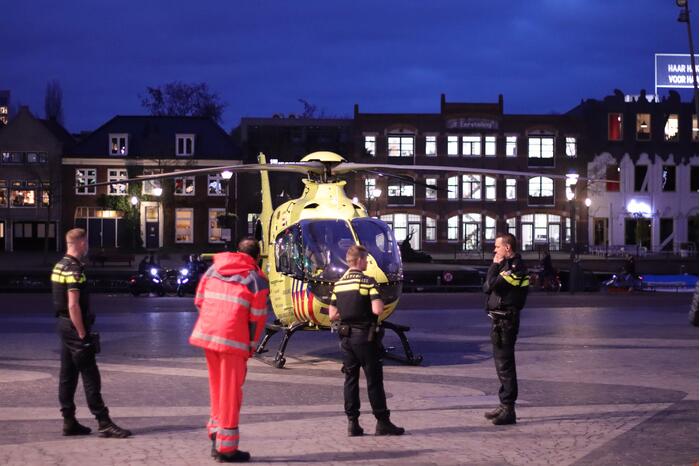 Veel bekijks bij inzet van traumahelikopter