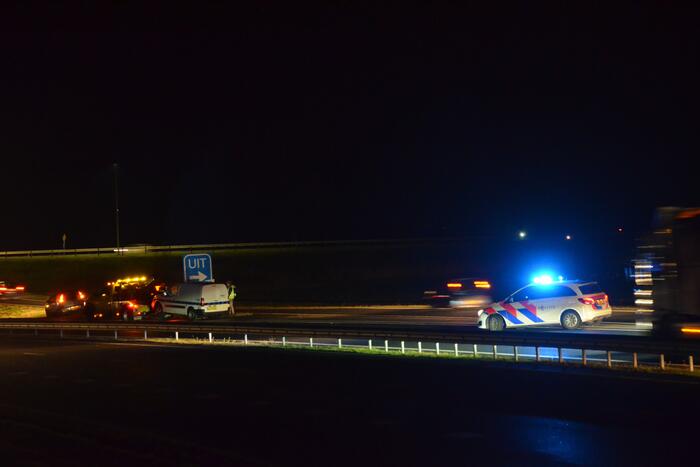 File na botsing op Provincialeweg