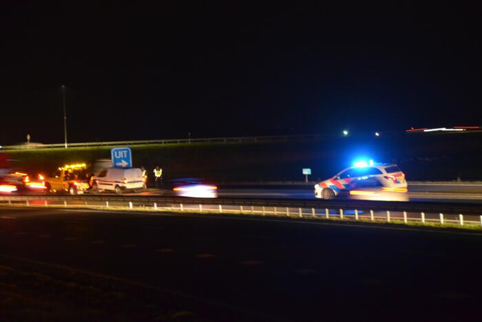 File na botsing op Provincialeweg