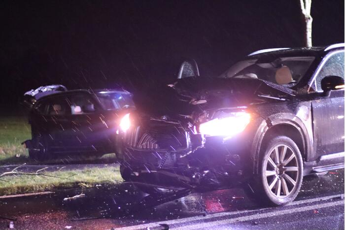 Forse schade na kop-staart botsing