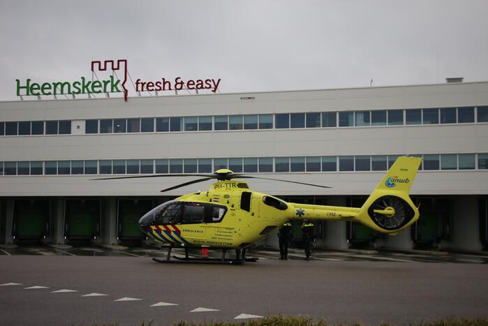 Zwaargewonde na bedrijfsongeval Heemskerk fresh easy