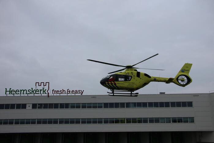 Zwaargewonde na bedrijfsongeval Heemskerk fresh easy