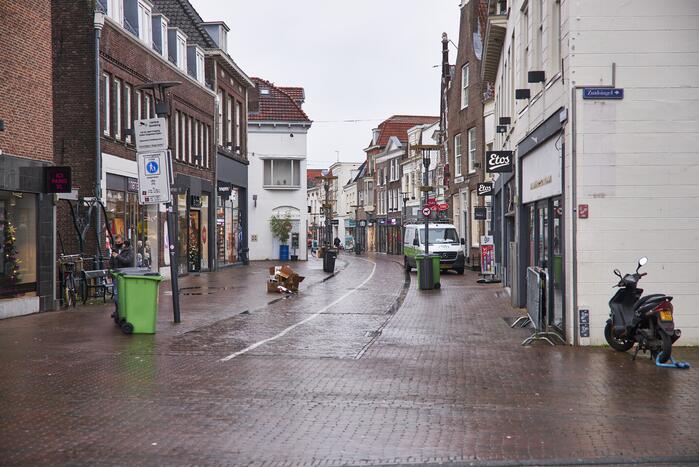 Winkels dicht en Hema open in binnenstad
