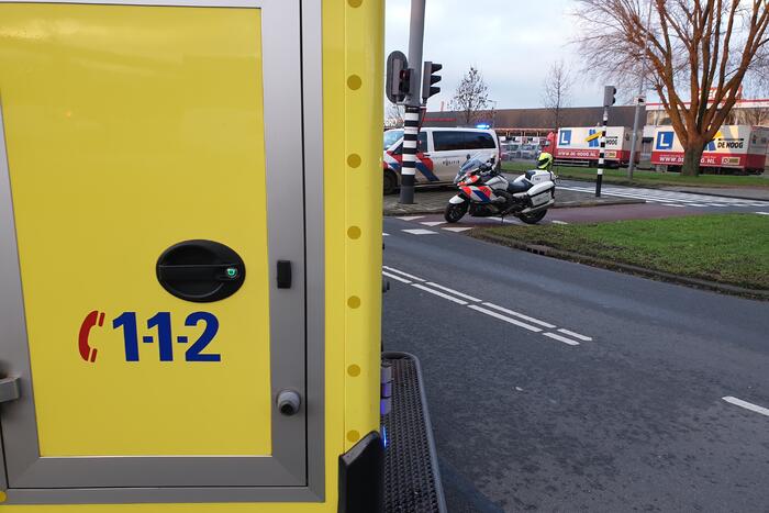 Scooterrijder gewond na ongeval