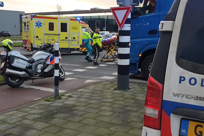 Scooterrijder gewond na ongeval