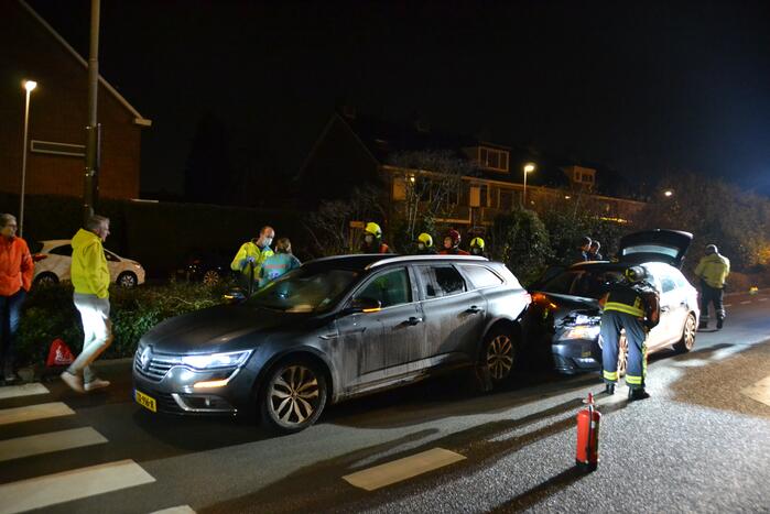 Flinke schade bij ongeval voor zebrapad