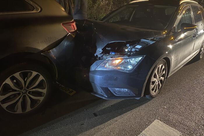 Flinke schade bij ongeval voor zebrapad