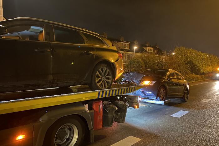 Flinke schade bij ongeval voor zebrapad