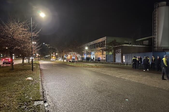 Brand bij Smurfit Mercurius Hallen