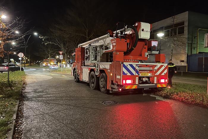 Brand bij Smurfit Mercurius Hallen