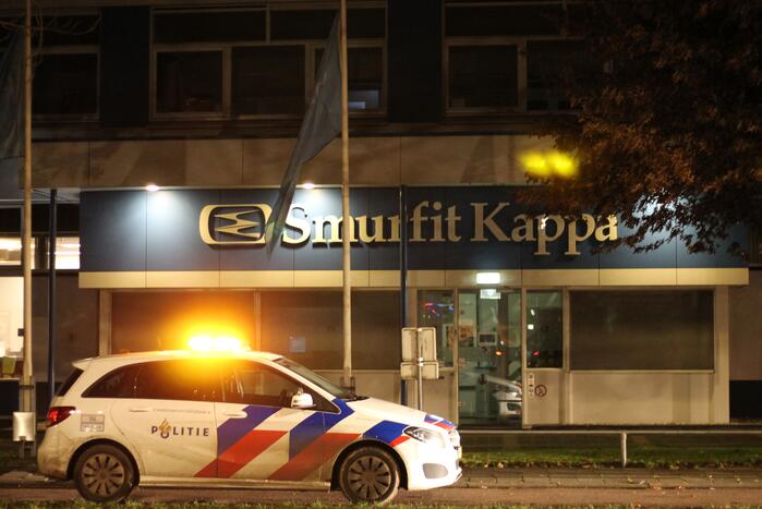 Brand bij Smurfit Mercurius Hallen