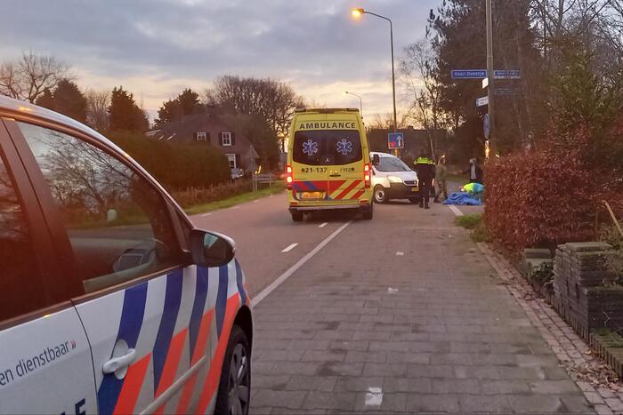 Scooterrijder gewond bij botsing met auto