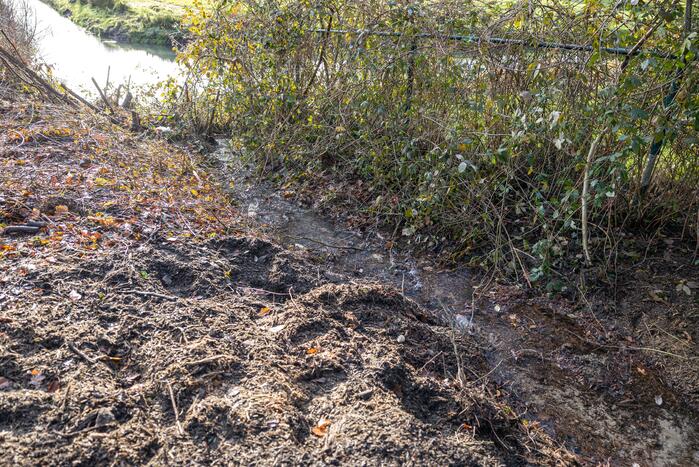 Waterleiding geraakt bij verwijderen van boom