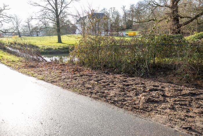 Waterleiding geraakt bij verwijderen van boom