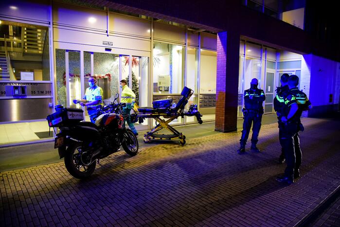 Gewonde bij brand in appartementencomplex