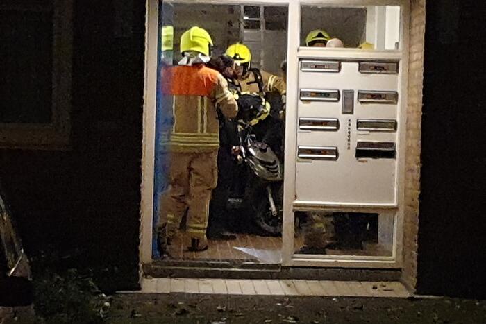 Gaslucht mogelijk veroorzaakt door scooter