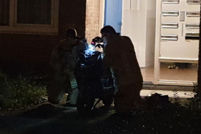 Gaslucht mogelijk veroorzaakt door scooter