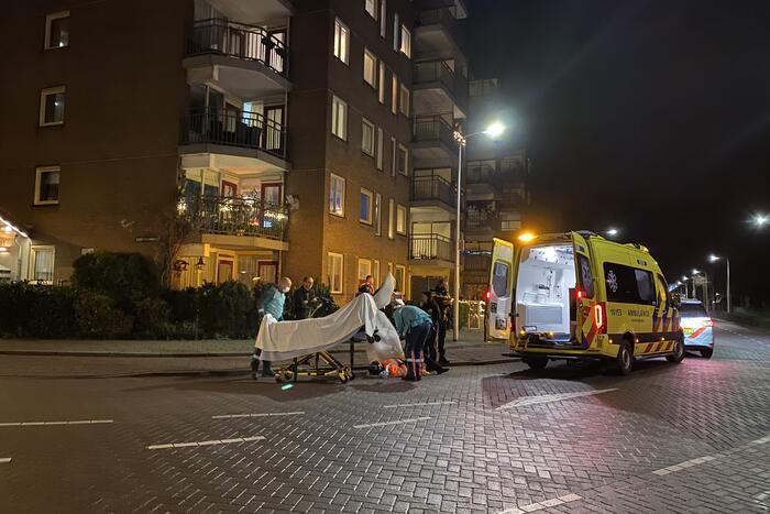 Maaltijdbezorger gewond na val met scooter