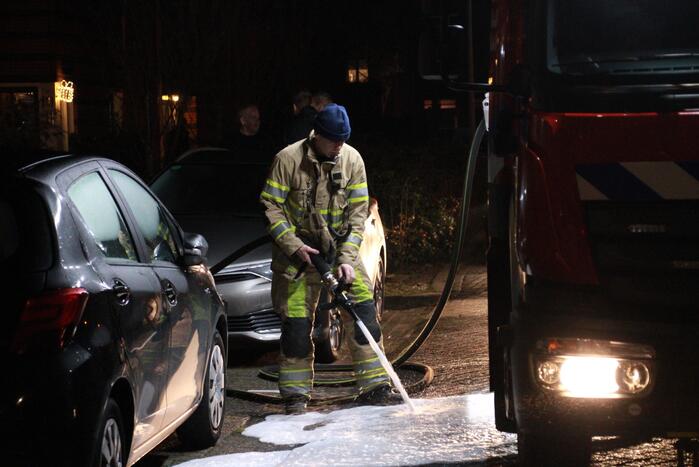 Brand in keuken van woning