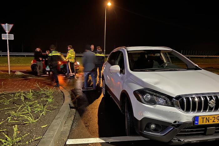 Fietser gewond bij aanrijding met auto