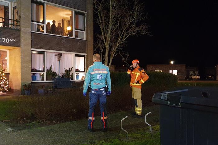 Persoon gewond bij brand in aanleunwoning