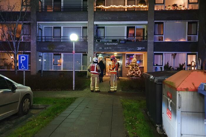 Persoon gewond bij brand in aanleunwoning