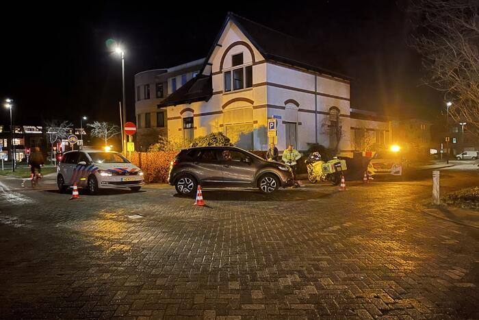 Voetganger met hond aangereden