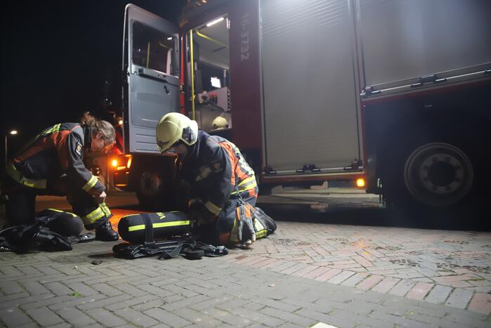 Brand in tuinhuis snel geblust