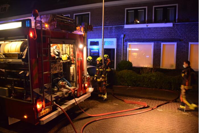 Brand in woning snel onder controle
