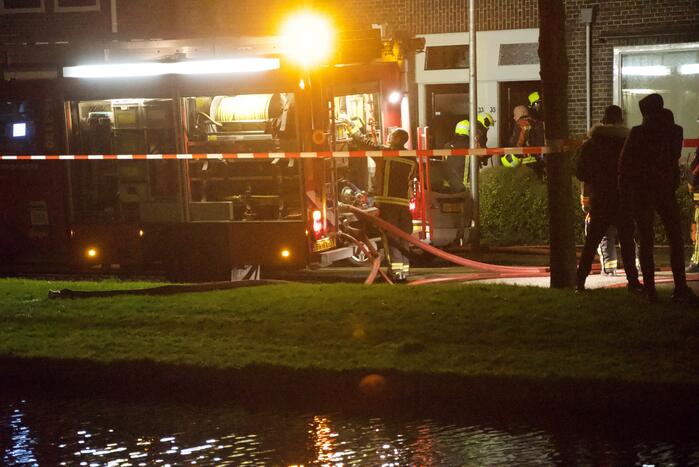 Brand in woning snel onder controle