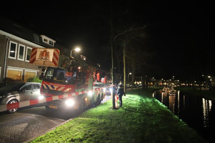Brand in woning snel onder controle
