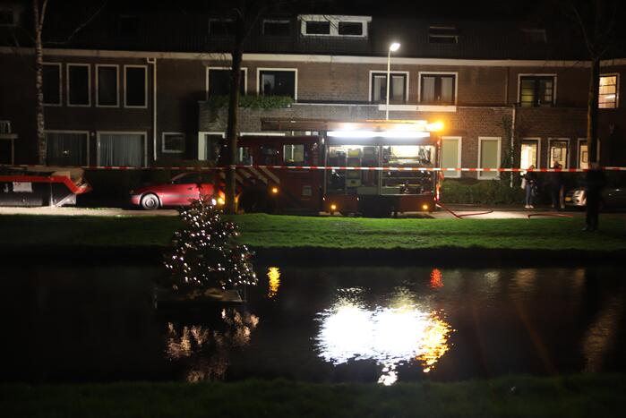 Brand in woning snel onder controle